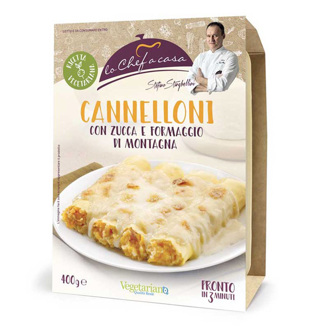 verbanogel - Cannelloni zucca e formaggio